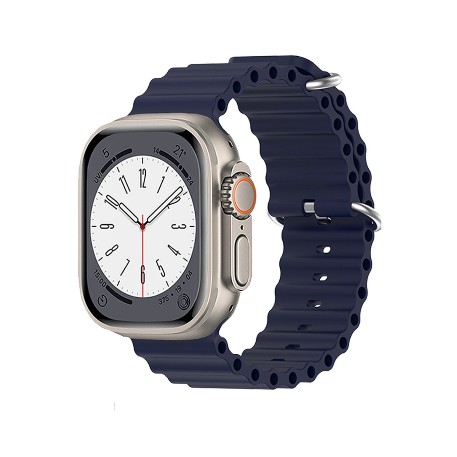 ScHitec Watch HK9 Ultra 2 Amoled Ekran Android İos HarmonyOs Uyumlu Akıllı Saat Lacivert
