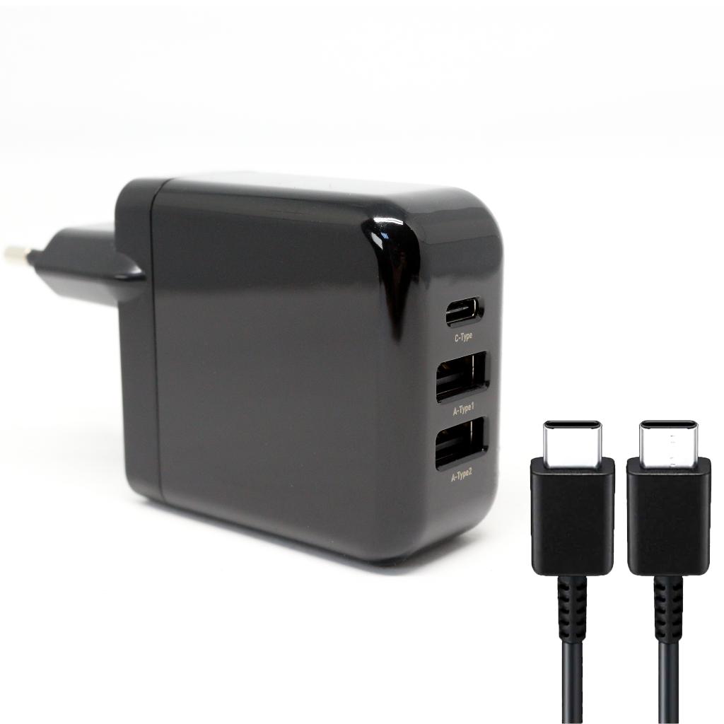 Samsung Keyco 25W Pd Quick Charger 3 Çıkışlı Yeni Nesil Şarj Aleti Kablolu Set Samsung Türkiye Garantili